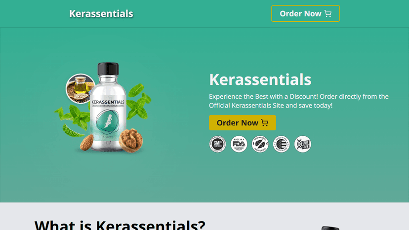 Kerassentials - Landing Page