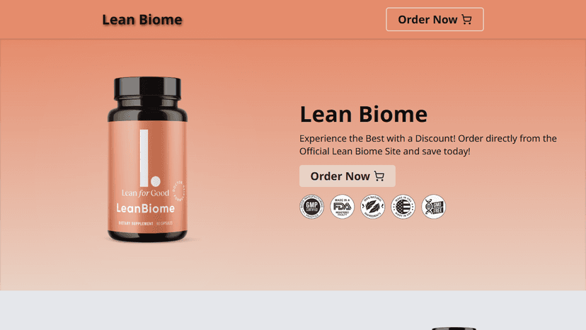 Leanbiome - Landing Page