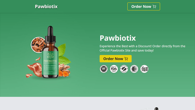 Pawbiotics - Landing Page