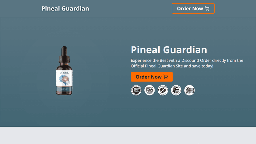 Pineal Guardian - Landing Page