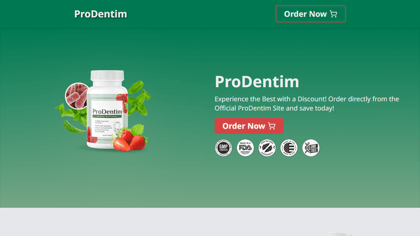 Prodentim - Landing Page