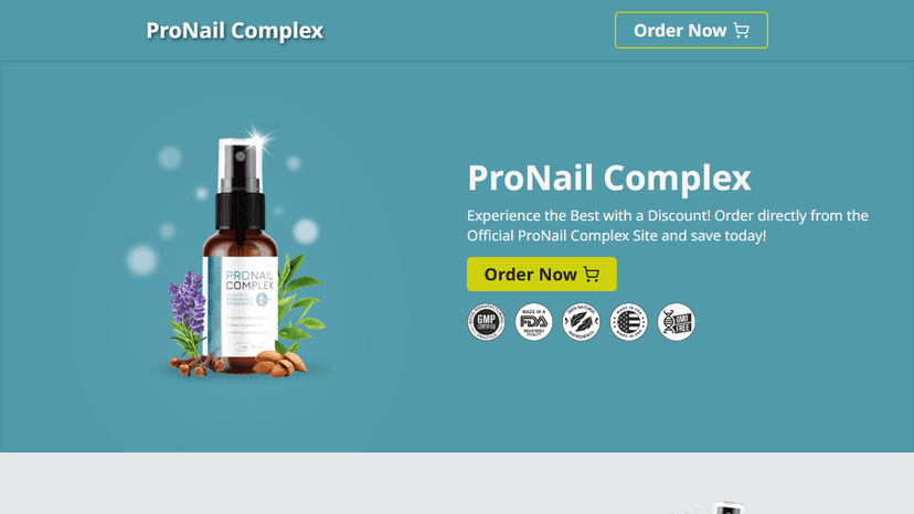 Pronail - Landing Page