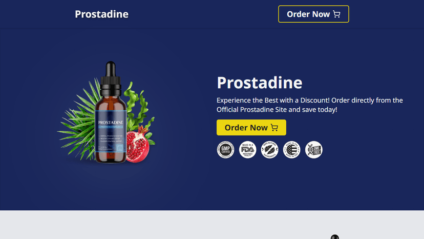 Prostadine - Landing Page