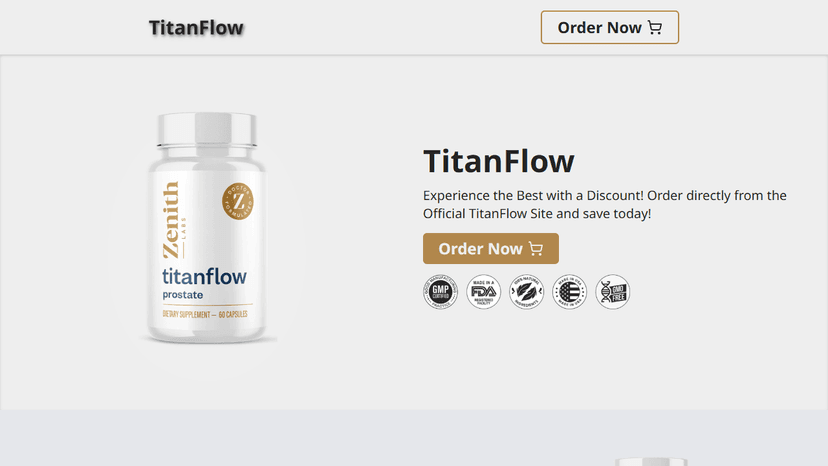 Titanflow - Landing Page