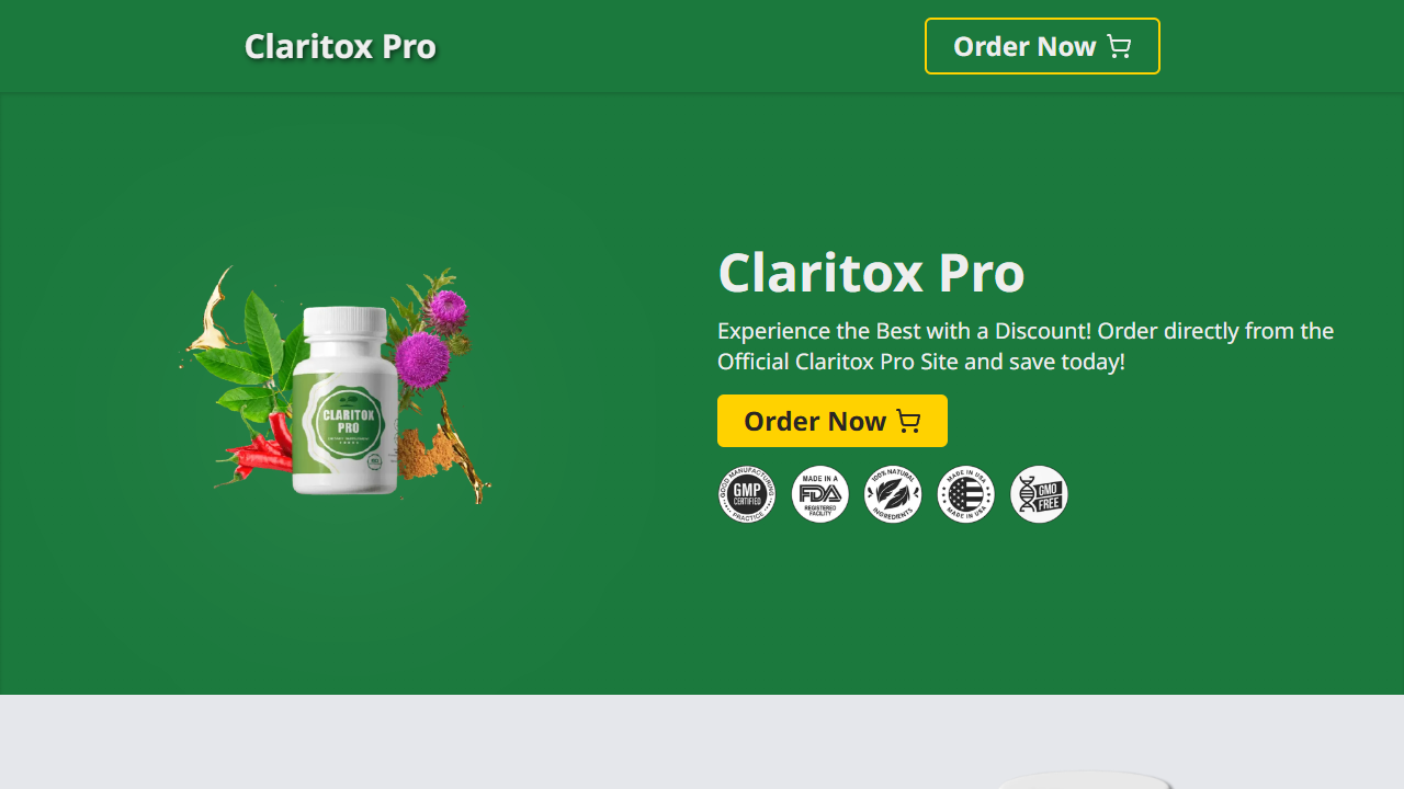 Claritox Pro - Presell Pronta