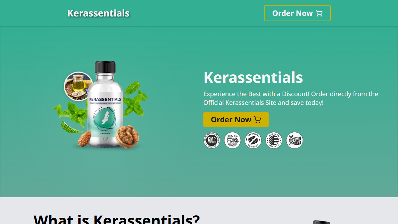 Kerassentials - Presell Pronta